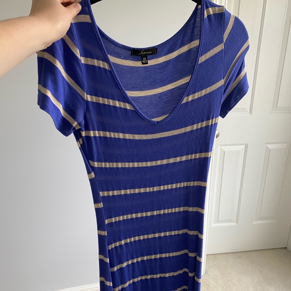 Striped Maxi Dress